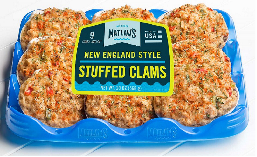 Matlaws Stuffed Clams, New England Style