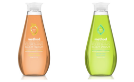 Method brings new body wash packaging to personal care