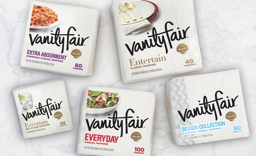 Vanity Fair Napkins Aims To Knock The Brand Off Its Pedestal 2017 12 27 Packaging Strategies