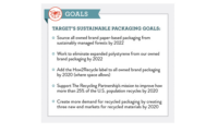 Target announces 5 new sustainable packaging goals