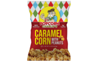 Caramel Corn Packaging Pops on Shelf