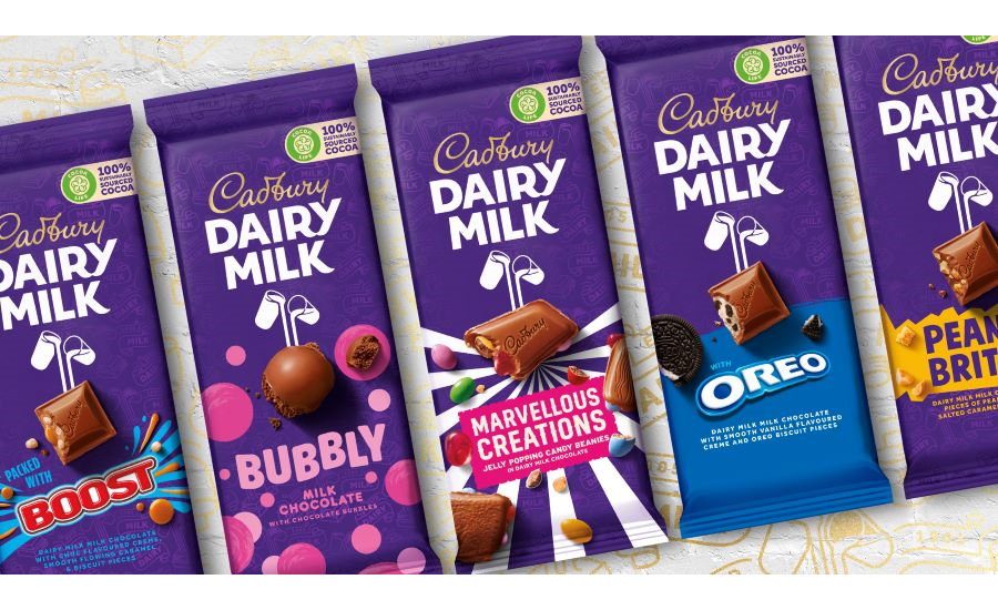 Cadbury Gets New Global Brand Design 