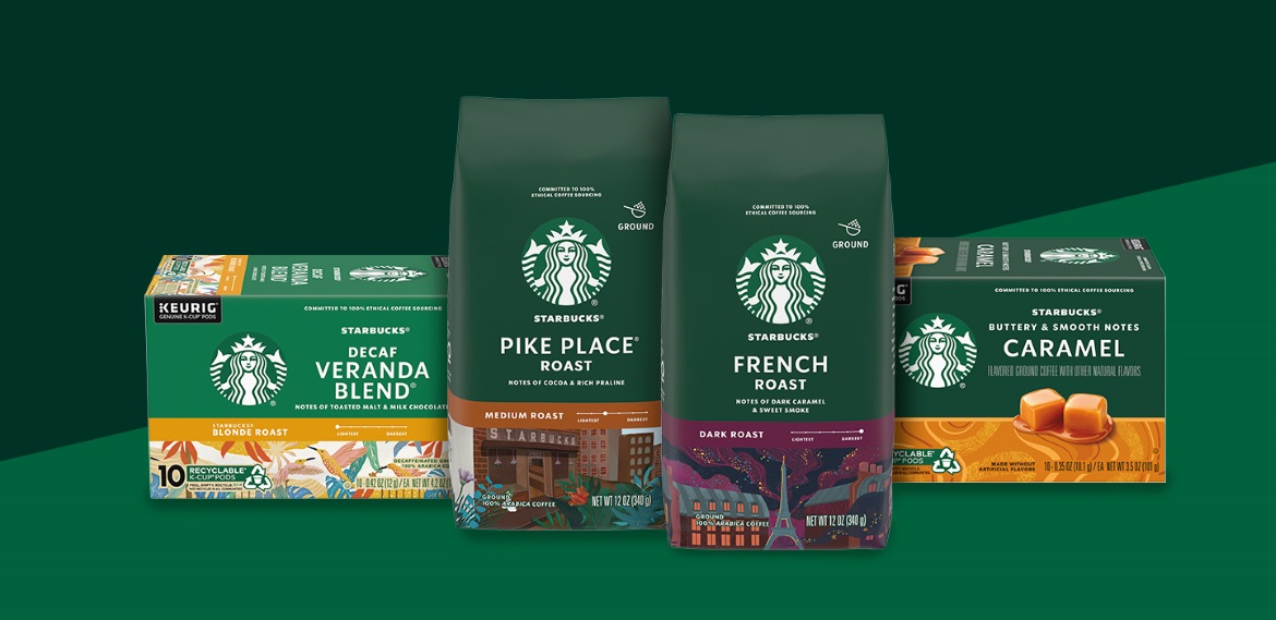 Starbucks Coffee Packaging