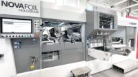 BOBST hologram application equipment