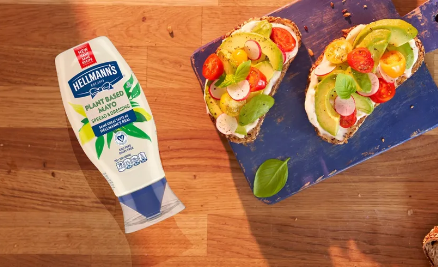 Hellmann's Unveils New Easy Out Plant-based Mayo Bottle To Reduce Food 