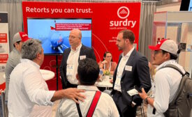 Surdry booth at a trade show