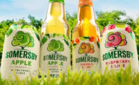 The new packaging for Somersby cider