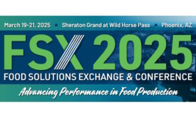 Logo for Food Solutions Exchange & Conference 2025 (FSX)