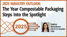 Daphna Nissenbaum of TIPA talks about compostable packaging.