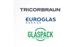 The logos of TricorBraun, Euroglas and Glaspack