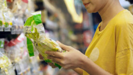 grocery store packaged salad