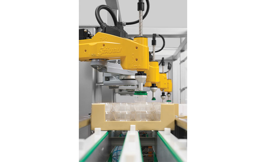 Fully automated cheese maintenance with a robot - International Federation  of Robotics