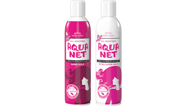 Aqua Net Hair Spray can (Faberge)