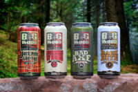 Big wood beer in cans