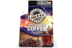 Coffee Package brews coffee in pouch