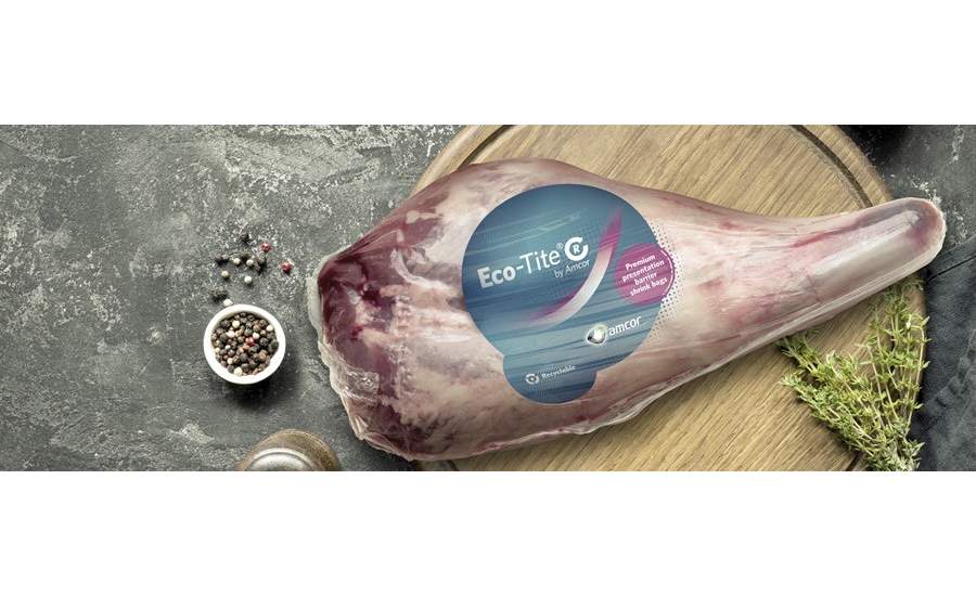 Amcor Eco-Tite R a PVDC-free, recyclable shrink bag for meat