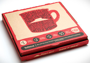 Design Gallery Award 2013, Paperboard: Pizza Hut, 2013-10-01, Brand  Packaging