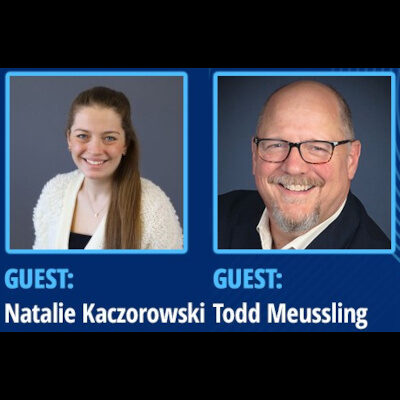 Natalie Kaczorowski and Todd Meussling